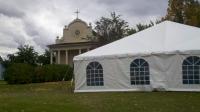 Large Wedding Tent at Cataldo Mission